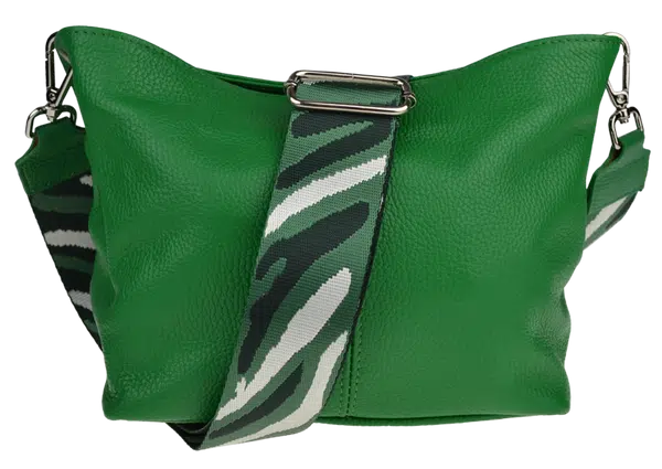 NovaKabelka.sk Batilda Verde s prídavným popruhom II