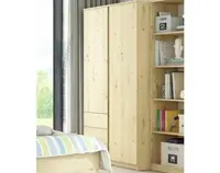 Šatníková skriňa Carlos, dub artisan, 100 cm%