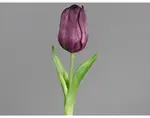 Umelá kvetina Tulipán 20 cm, fialová%