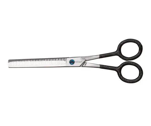 Efilačné nožnice s plastovou rukoväťou a mikroozubením Eurostil Professional Initiation Scissors 6,5" (04361) + darček zadarmo