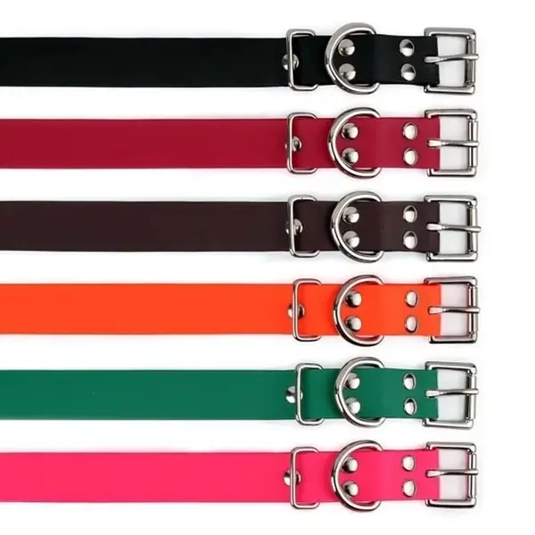 Obojek pro psa E-collar 1,8 x 75 cm - biothan - čierná