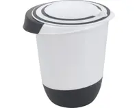 Misa s vekom na šľahanie 1,5 l, čierna/biela%