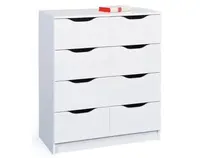 Komoda s 8 zásuvkami Westphalen, biela%