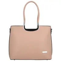 Dámska kabelka do ruky ružová - Delami Bella Rosa