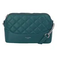 Dámska crossbody kabelka zelená - David Jones Sunny