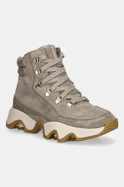 Semišové snehule Sorel KINETIC IMPACT CONQUEST PLUS WP