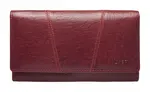 Dámska kožená peňaženka Lagen PWL-388/T Red