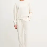 Tepláková souprava Emporio Armani Underwear dámská, béžová barva, EW002082 AF15356