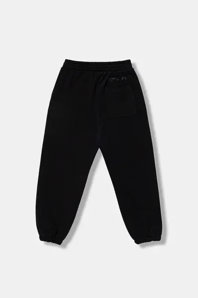 Dětské bavlněné tepláky Patrizia Pepe K103 béžová barva, 7P0326