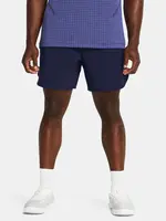 Tmavomodré športové kraťasy Under Armour UA Peak Woven Shorts