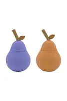 Pohár s vekom OYOY Pear Cup 8,5 x 13,5 cm 2-pak