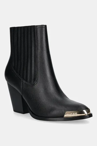 Kožené členkové topánky Versace Jeans Couture