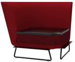 RIM rohový segment 90° s čiernou doskou MDF ORGANIX Corner OX 5271