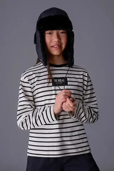 Detská bavlnená košeľa s dlhým rukávom Mayoral