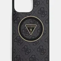 Puzdro na mobil Guess iPhone 16 Pro Max čierna farba, GUHMP16XHG4PRTGK