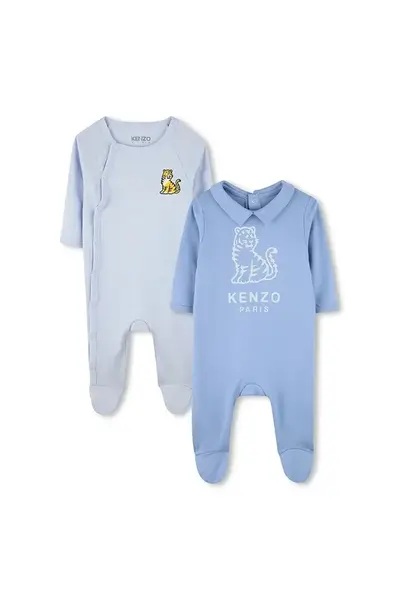 Detský bavlnený overal Kenzo Kids 2-pak