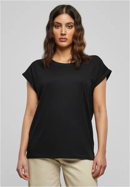 Women's T-shirt Urban Classics - 2 Pack - Black+Black
