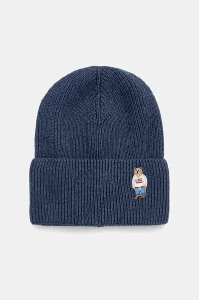 Detská čiapka s prímesou vlny Jamiks JEREMY