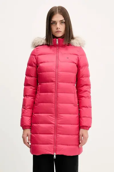 Péřová bunda Tommy Jeans