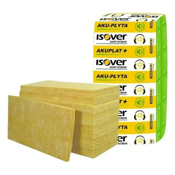 Izolácia tepelná Isover Akuplat Plus 75 mm