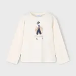 Bavlnené tričko s dlhým rukávom Mayoral