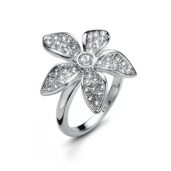 Oliver Weber Originální prsten s krystaly Wonder 41146 M (53 - 55 mm)