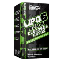 Nutrex Lipo 6 Black Cleanse & Detox - 60 kapslí