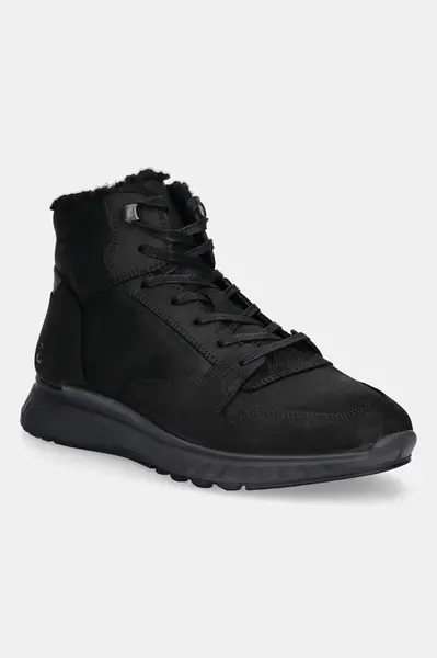 Nubukové topánky Ecco Exostride Mid Warm