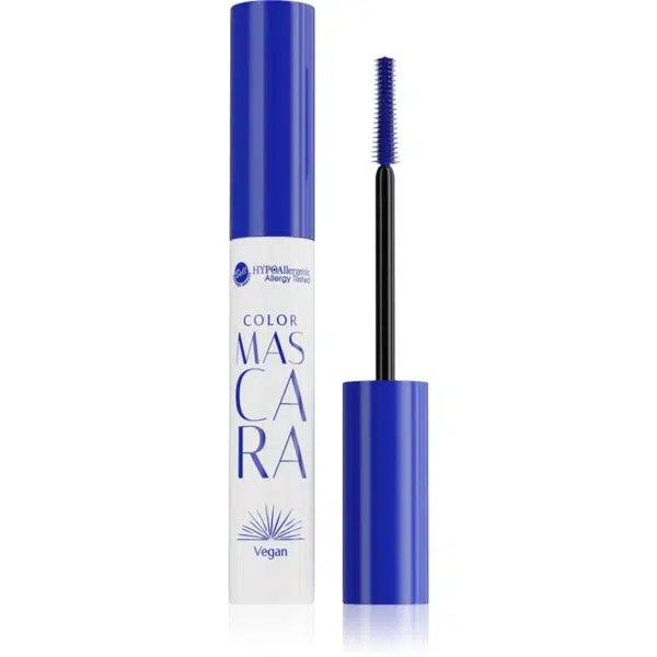 Bell Hypoallergenic objemová a prodlužující řasenka odstín 02 Neon Blue 8 g