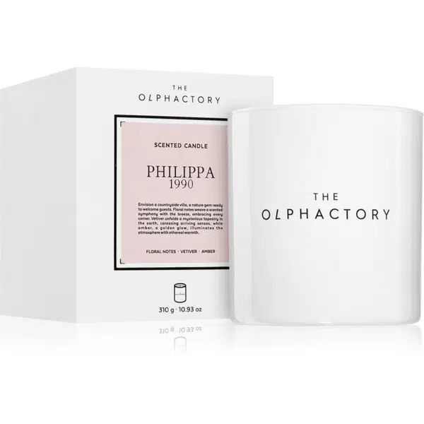 The Olphactory White Insignia Philippa 1990 vonná svíčka 310 g
