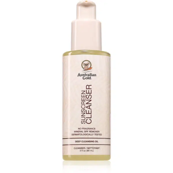 Australian Gold Sunscreen Cleanser odličovač na obličej 89 ml