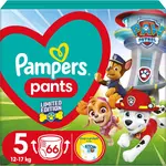 Pampers Pants Paw Patrol Size 5 jednorázové plenkové kalhotky 11-17 kg 66 ks