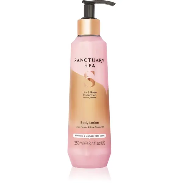 Sanctuary Spa Lily & Rose Collection hydratační tělové mléko pro suchou pokožku 250 ml