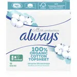 Always Cotton Protection Normal vložky bez parfemace 11 ks