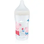 NUK Perfect Match Peppa Pig láhev s kontrolou teploty 3m+ 260 ml