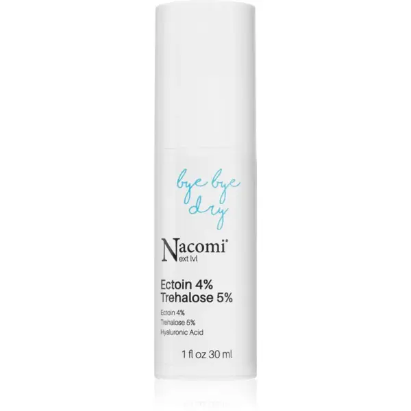 Nacomi Next Level Bye Bye Dry hydratační sérum pro suchou pleť Ectoin 4% Trehalose 5% 30 ml