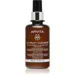 Apivita Cleansing Milk Face & Eyes čisticí mléko 3 v 1 na obličej a oči 200 ml