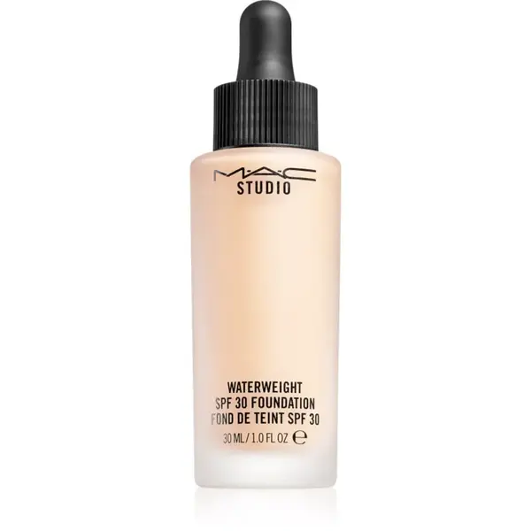 MAC Cosmetics Studio Waterweight SPF 30 Foundation lehký hydratační make-up SPF 30 odstín NC 15 30 ml