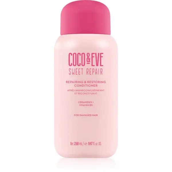 Coco & Eve Sweet Repair Repairing & Restoring Conditioner intenzivně regenerační kondicionér pro poškozené a barvené vlasy 280 ml