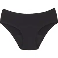 Snuggs Period Underwear Classic: Heavy Flow Black látkové menstruační kalhotky pro silnou menstruaci velikost M 1 ks