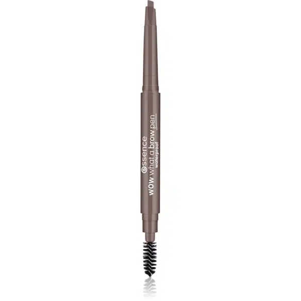 essence WOW What a Brow tužka na obočí s kartáčkem odstín 01 Light Brown 0,2 g