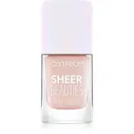 Catrice Sheer Beauties lak na nehty odstín 020 - Roses Are Rosy 10,5 ml