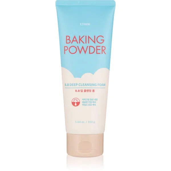 ETUDE Baking Powder hloubkově čisticí krémová pěna s peelingovým efektem 160 g