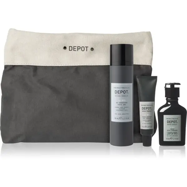 DEPOT COSMETICS SETS Wake-Up Skin Treatment Set cestovní sada pro muže