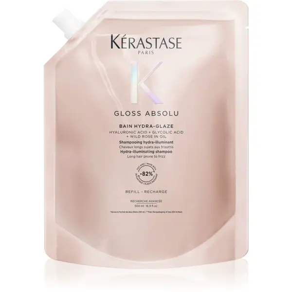Kérastase Gloss Absolu Bain Hydra-Glaze šampon pro lesk a hebkost vlasů Refill 500 ml