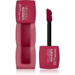 MAYBELLINE NEW YORK SuperStay Teddy Tint dlouhotrvající rtěnka s matným efektem odstín 50 Wild at Heart 5 ml