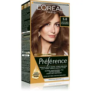 L’Oréal Paris Préférence barva na vlasy odstín 5.0 Light Brown 1 ks