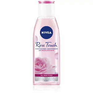 NIVEA Rose Touch hydratační pleťová voda 200 ml