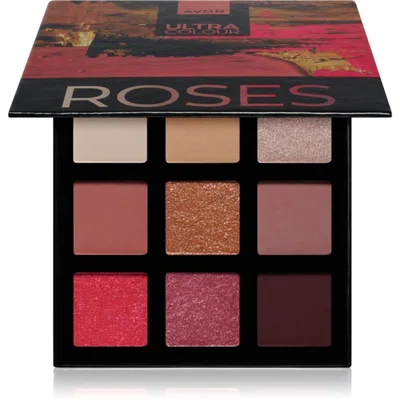 Avon Ultra Colour paletka očních stínů odstín Roses 6,3 g