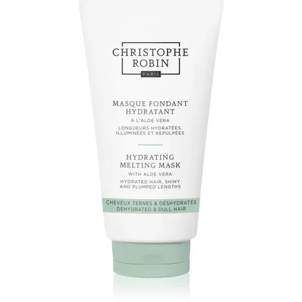 Christophe Robin Hydrating Melting Mask with Aloe Vera hydratační maska pro suché vlasy 75 ml